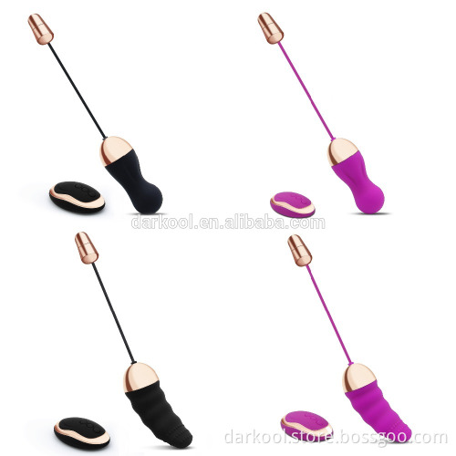 DE030/High Quality Wireless Jump Egg Vibrator Bullet Vibrator Clitoral Anal Toys